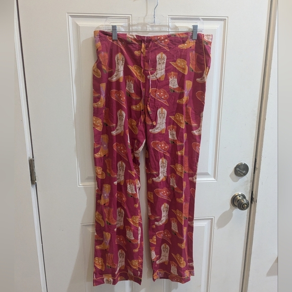 NWT Cowboy Cowgirl Boots Pajama Set - Picture 7 of 7